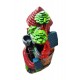 Fantana arteziana, cu buton On/off, Casuta cu turn, 1 bila si leduri, 37 cm, SS1839 Fantana arteziana, cu buton On/off, Casuta cu turn, 1 bila si leduri, 37 cm, SS1839