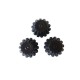 Forma pentru Savarine, Set 10 cavitati, Negru, 10 cm, 400COF Forma pentru Savarine, Set 10 cavitati, Negru, 10 cm, 400COF