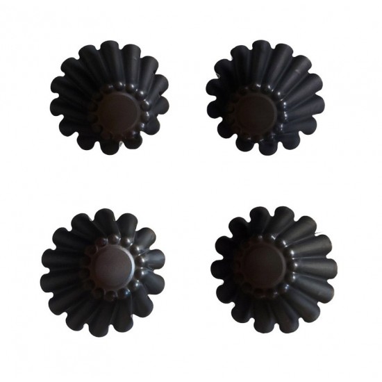 Forma pentru Savarine, Set 4 cavitati, Gri, 10 cm, 327COF