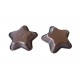 Forma pentru Tarte, Set 2 forme, Stea, Maro, 10 cm, 405COF