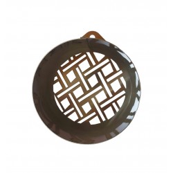 Forma pentru prajituri, Rotund cu sablon de ornat, Model geometric, 7.5 cm, 417COF