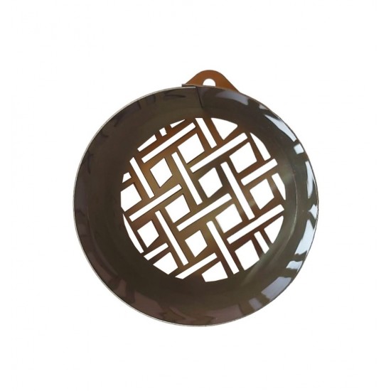 Forma pentru prajituri, Rotund cu sablon de ornat, Model geometric, 7.5 cm, 417COF Forma pentru prajituri, Rotund cu sablon de ornat, Model geometric, 7.5 cm, 417COF