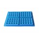 Forma silicon 4 cavitati, Pentru Grofe, Albastru, 28 cm, 234COF