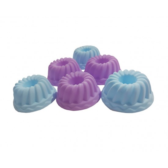 Forma silicon, Set 6 cavitati, Mini chec, CooKstyle, 133COF