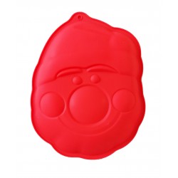 Forma silicon pentru Turta dulce sau Placinta, Spiridus, Rosu, 24 cm, 523COF