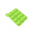 Forma silicon pentru acadele sau bomboane, 12 cavitati, Verde, 17. 5 cm, 429COF