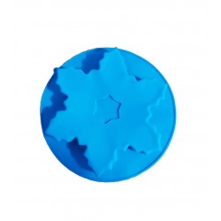 Forma silicon, pentru tarta, Fulg de nea, 22 cm 143COF