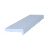 Glaf PVC interior pentru ferestre Alb 200 x 15 cm