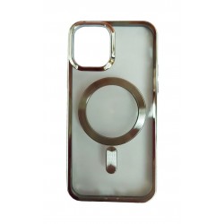 Husa telefon compatibila cu Apple iPhone 12, Silver, 415HT