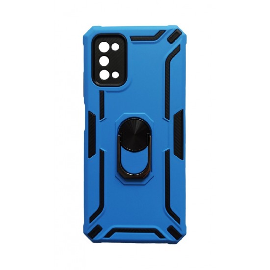 Husa telefon compatibila cu Samsung Galaxy A02s, Powerful, Inel si placuta metalica, HT127