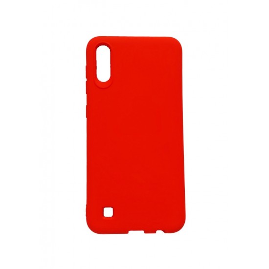 Husa telefon compatibila cu Samsung Galaxy A10, Rosu, Cu interior de catifea, 148HT