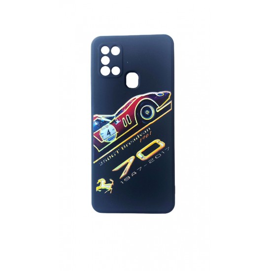 Husa telefon compatibila cu Samsung Galaxy A21s, Negru, Ferrari 250 GT Breadvan, 274HT