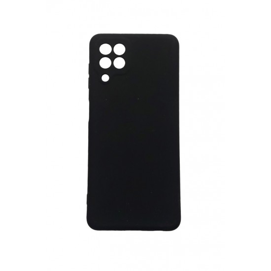Husa telefon compatibila cu Samsung Galaxy A22, A22 4G, Negru, Cu interior de catifea, 195HT