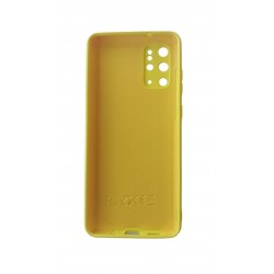 Husa telefon compatibila cu Samsung Galaxy S20 Plus, Galben, Cu interior de catifea, 258HT Husa telefon compatibila cu Samsung Galaxy S20 Plus, Galben, Cu interior de catifea, 258HT