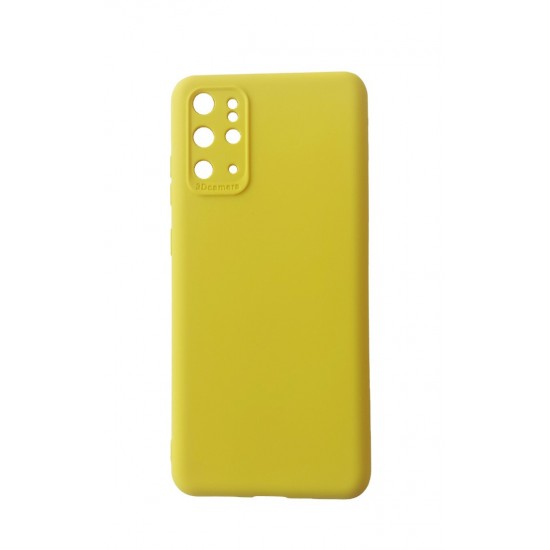 Husa telefon compatibila cu Samsung Galaxy S20 Plus, Galben, Cu interior de catifea, 258HT Husa telefon compatibila cu Samsung Galaxy S20 Plus, Galben, Cu interior de catifea, 258HT