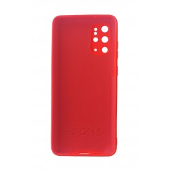 Husa telefon compatibila cu Samsung Galaxy S20 Plus, Rosu, Cu interior de catifea, 257HT 