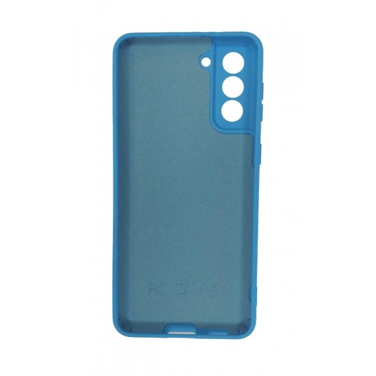 Husa telefon compatibila cu Samsung Galaxy S21 Plus, Albastru, Cu interior de catifea, 394HT Husa telefon compatibila cu Samsung Galaxy S21 Plus, Albastru, Cu interior de catifea, 394HT