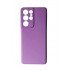 Husa telefon compatibila cu Samsung Galaxy S21 Ultra, Mov, Cu interior de catifea, 382HT
