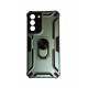 Husa telefon compatibila cu Samsung Galaxy S22 Plus, Powerful, Inel si placuta metalica, 310HT