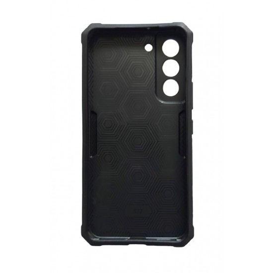 Husa telefon compatibila cu Samsung Galaxy S22 Plus, Powerful, Inel si placuta metalica, HT101