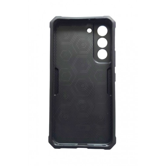 Husa telefon compatibila cu Samsung Galaxy S22, Powerful, Inel si placuta metalica, HT93