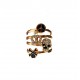 Inel fantezie, 4 in 1, Auriu, Marimea Universal, BR83 Inel fantezie, 4 in 1, Auriu, Marimea Universal, BR83
