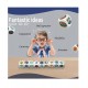 Joc educativ si logopedie, Set 9 zaruri pentru crearea povestilor, 54 de imagini unice, 1TOY Joc educativ si logopedie, Set 9 zaruri pentru crearea povestilor, 54 de imagini unice, 1TOY