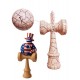 Kendama din lemn natural, Bila lemn + Sticker Waterproof USA pentru telefon, 165KD Kendama din lemn natural, Bila lemn + Sticker Waterproof USA pentru telefon, 165KD