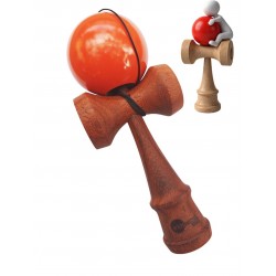 Kendama din lemn natural, Bila lemn + Sticker pentru telefon, 145KD