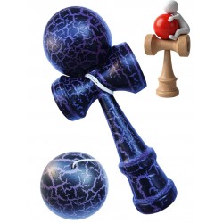 Kendama profesionala, Bila din lemn + Sticker pentru telefon, 137KD