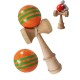 Kendama profesionala, Bila din lemn + Sticker pentru telefon, 88KD