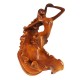 Suport sticla vin, Femeie, Maro, 30 cm, L3250X