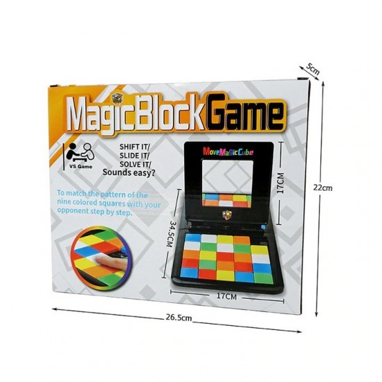 Magic Block, Intrecere in 2 jucatori, Stickerless, 394CUB-1