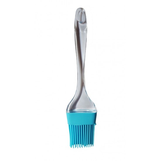 Pensula de uns din silicon, Albastru, 22 cm, 298COF-1