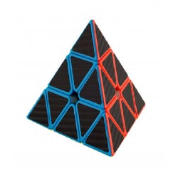 Cub Magic Pyraminx 3x3x3, Fanxin, Fibra de carbon, 503CUB