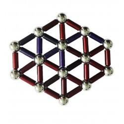 Puzzle bile magnetice antistres, 40 de piese, LTOY60