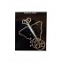 Puzzle brain twister din metal, Pentru copii si adolescenti, 10 cm, 476CUB-3
