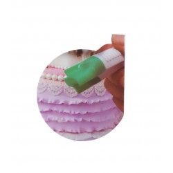 Set 10 unstensile pentru decorare torturi, Alb, 10 cm, 365COF Set 10 unstensile pentru decorare torturi, Alb, 10 cm, 365COF