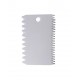 Set 3 Spatule flexibile pentru Ornare torturi, Alb, 11 cm, 323COF-2