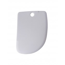 Set 3 Spatule flexibile pentru Ornare torturi, Alb, 11 cm, 323COF-2