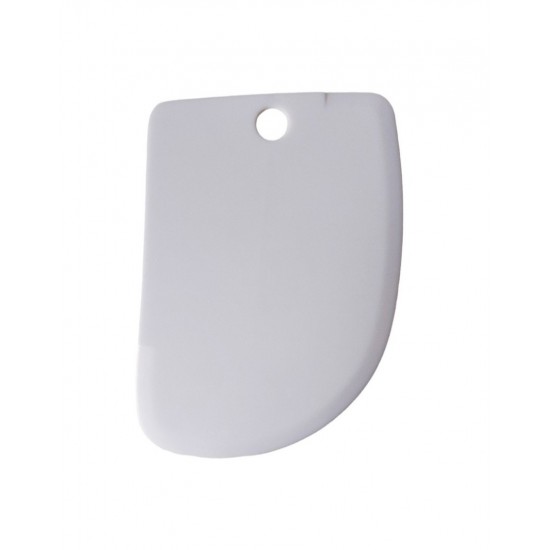 Set 3 Spatule flexibile pentru Ornare torturi, Alb, 11 cm, 323COF-2