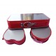 Set 3 Tavi mini  pentru  prajituri, Dreptunghiular, rotund, inima,156COF