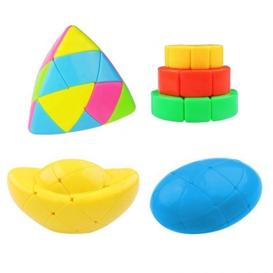Set 4 cuburi, Yuxin Egg 3x3, Cake 3x3, Zongzi, Ingots, Stickerless, 406CUB-1 Set 4 cuburi, Yuxin Egg 3x3, Cake 3x3, Zongzi, Ingots, Stickerless, 406CUB-1