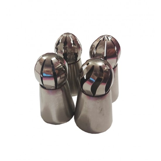 Set 4 duiuri ornat din inox, Russia, 5.5 cm, 136COF Set 4 duiuri ornat din inox, Russia, 5.5 cm, 136COF