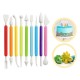 Set 9 Instrumente de modelat pentru cofetarie, Multicolor, 17 cm, 369COF Set 9 Instrumente de modelat pentru cofetarie, Multicolor, 17 cm, 369COF