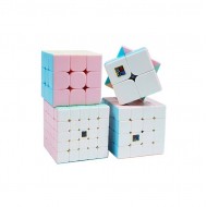 Set Cub Magic MoYu Meilong, 2x2, 3x3, 4x4, 5x5, Macaron Stickerless, 474CUB-1 Set Cub Magic MoYu Meilong, 2x2, 3x3, 4x4, 5x5, Macaron Stickerless, 474CUB-1