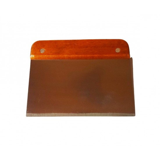 Spatula pentru taiere aluat sau finisare, decorare torturi, Maro, 14 cm, 376COF