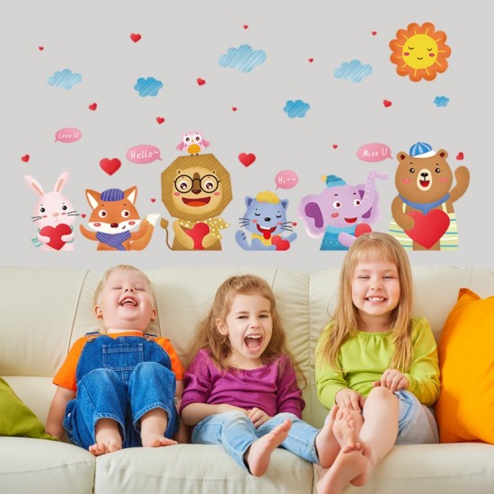 Sticker decorativ, Animale, 132 cm, 765STK