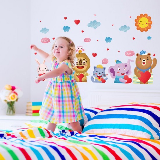 Sticker decorativ, Animale, 132 cm, 765STK