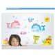 Sticker decorativ, Animale marine, 130 cm, 786STK